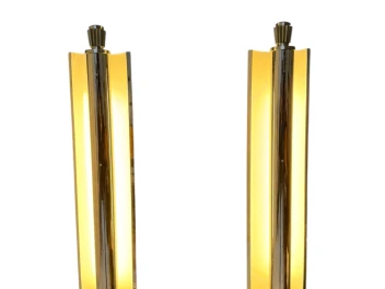 Art Deco Extra Large Pair of Wall Lights or Sconces France, 1930s